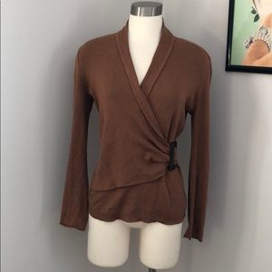 Nic+Zoe Faux wrap top